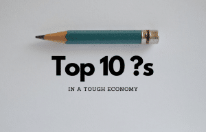 top 10 questions with a sharp pencil